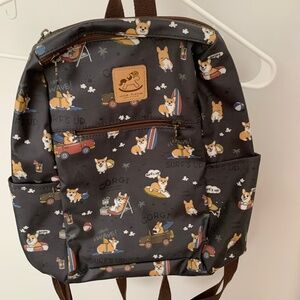 Uma Hana Bookbag Corgi